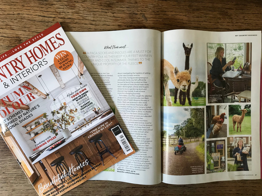 Feature: Country Homes and Interiors Magazine Oct 2020